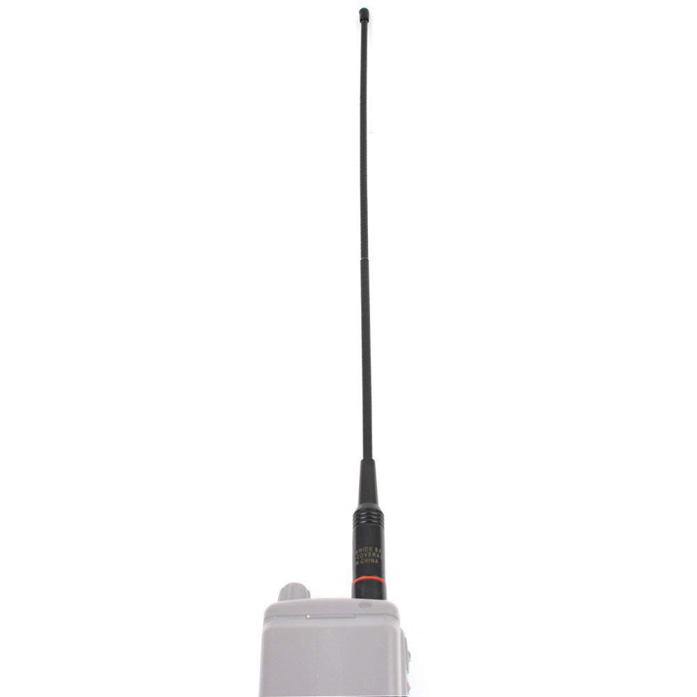 144430 МГц и Широкополосный Прием Совместимая VHF/UHF SMA-разъем Гибкая Ручная Антенна NA-772 Совместима с Радиостанциями YAESU, KENWOOD и ICOM