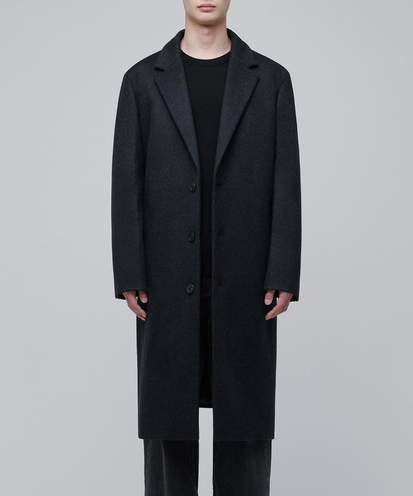 Musinsa Standard Cashmere 20 Oversized Single Coat [Charcoal Grey]