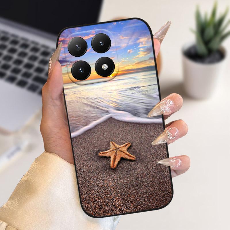 Для Xiaomi 15T Чехол Стильная Раскраска Ударопрочная Задняя Крышка Для Xiaomi 15 T Чехол для Телефона Мягкий ТПУ Силикон Защита от Падения Защитный Корпус