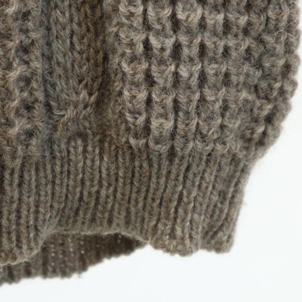 80-е 90-е Сделано в Ирландии Старый свитер с длинным рукавом M Вязаный Gurege Женский Б/У