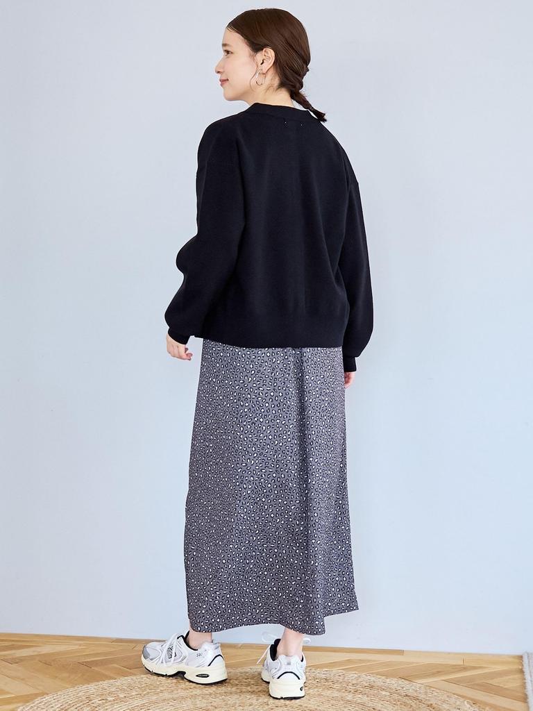 Cohen Mochi Mochi Mock Neck Knit Cardigan 76376000003 1150 LT.GRAY(11) M