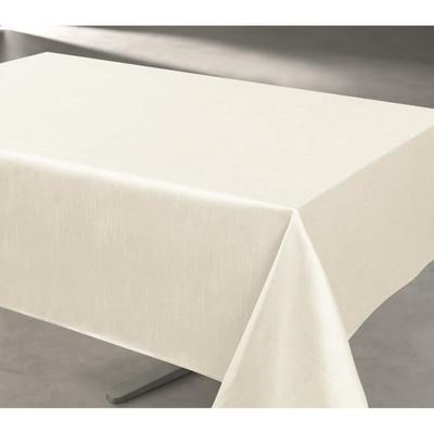 Скатерть прямоугольная пятноустойчивая - Кремовый - 145x240 см