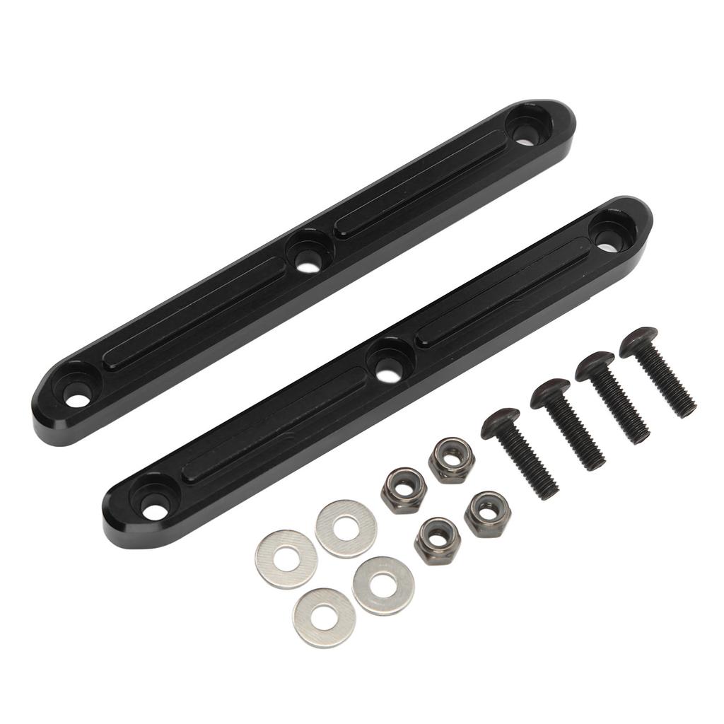 2Pcs RC Roof Rails Aluminium Alloy Accurate Sturdy Durable Aluminium Alloy Roof Rails for ARRMA 1 5 Outcast Kraton 8s
