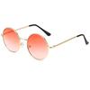 Retro Small Round Sunglasses for Men Women Polarized Circle Sun Glasses UV385 Protection Shades for Beach Vacation