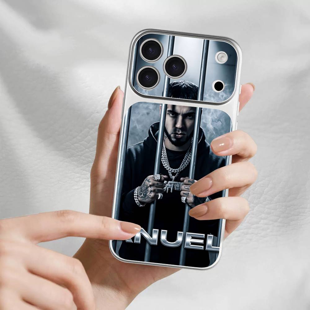 Стикер-обертка для телефона Rapper Singer A-AnuelS AA для IPhone17 Pro/17pro Max, Декаль на корпус, Защитная пленка для задней панели, Полное покрытие