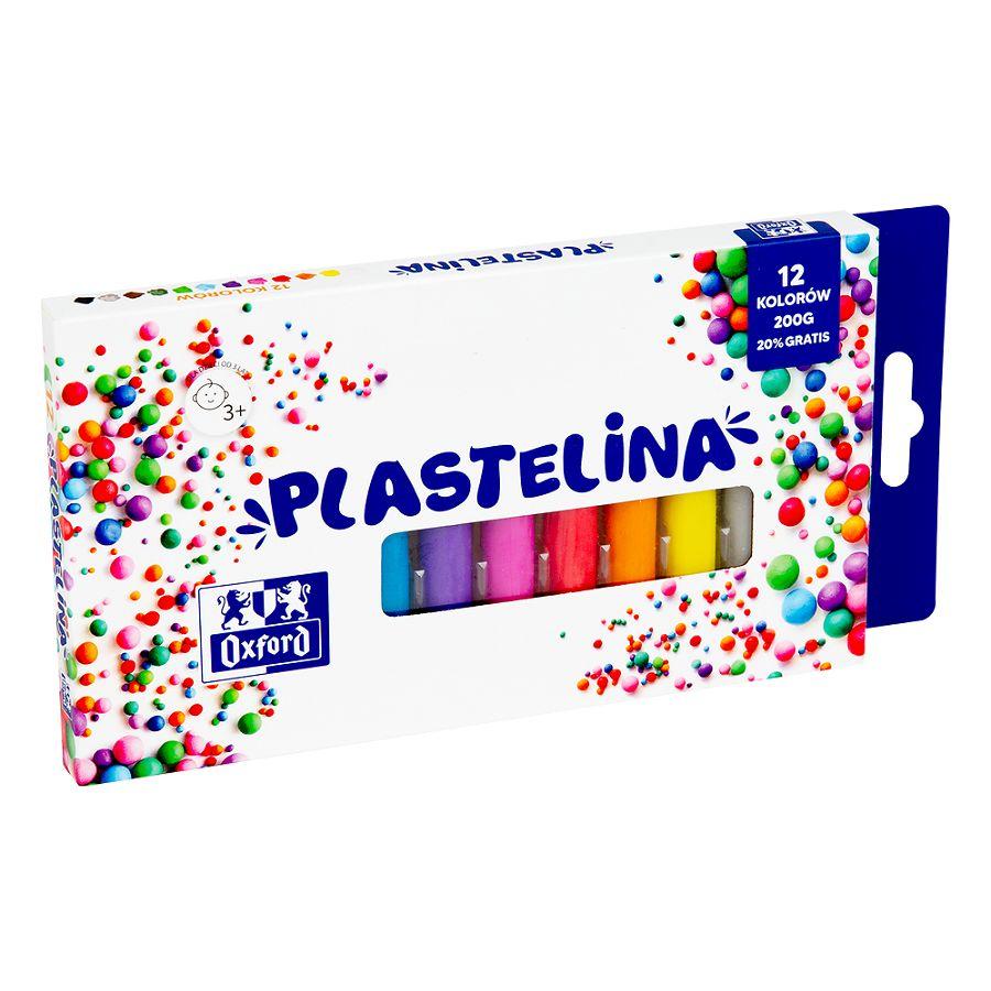 Oxford Plasticine 12 colors develop your creativity and create wonderful