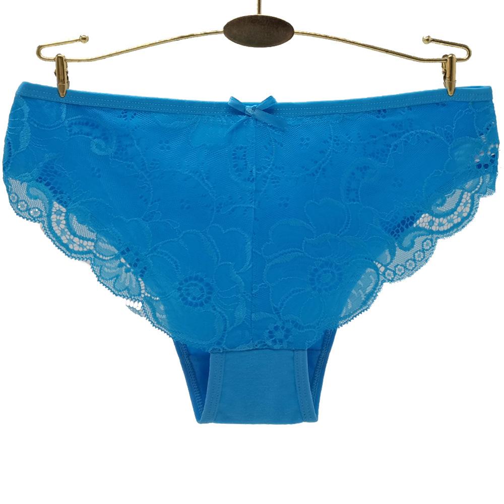 Хлопковые женские трусы, сексуальные кружевные лоскутные трусики, женское нижнее белье, нижнее белье, 6 шт./компл.
