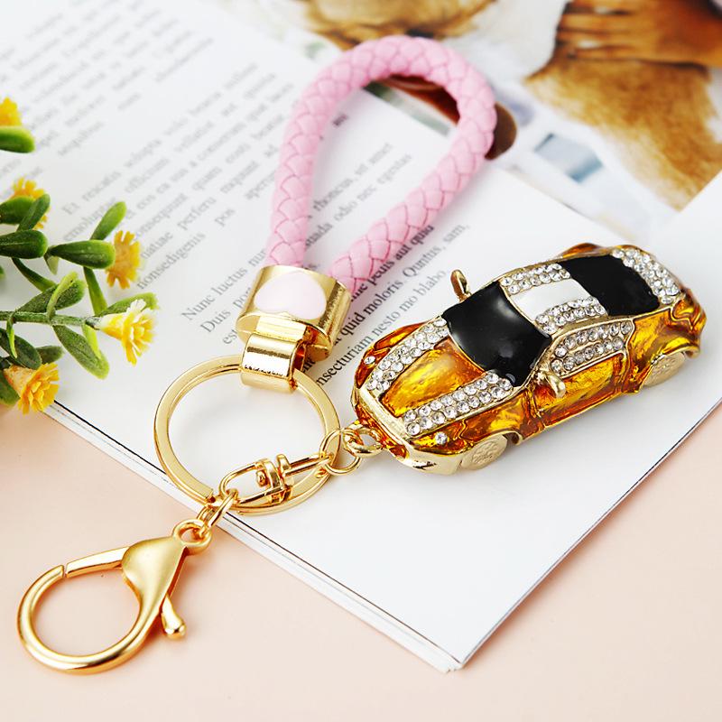 Chinese Style Lucky Money Bag Keychain - Korean Version Creative Pendant for Women