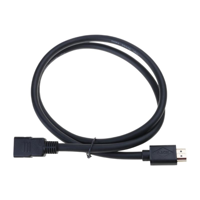 Короткий удлинительный кабель HDMI 2.0, штекер-гнездо, поддерживает 4K60 Гц HDR для HDTV, проекторов и потоковых устройств