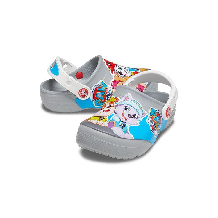Crocs Кроксы Щенячий патруль Детская обувь Серый Синий 206276-007