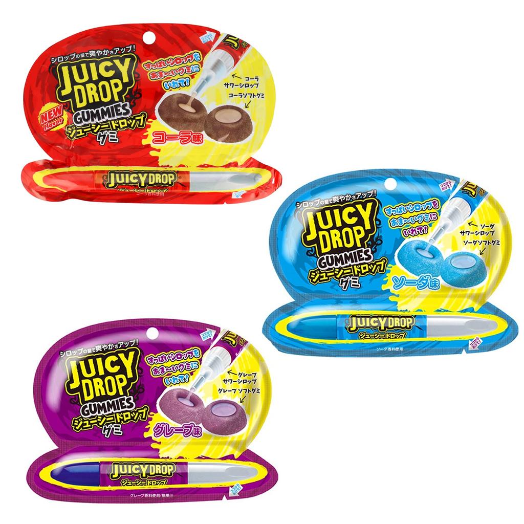 Bazooka Candy Brands Juicy Drop Gummies 50g X 12 Pieces