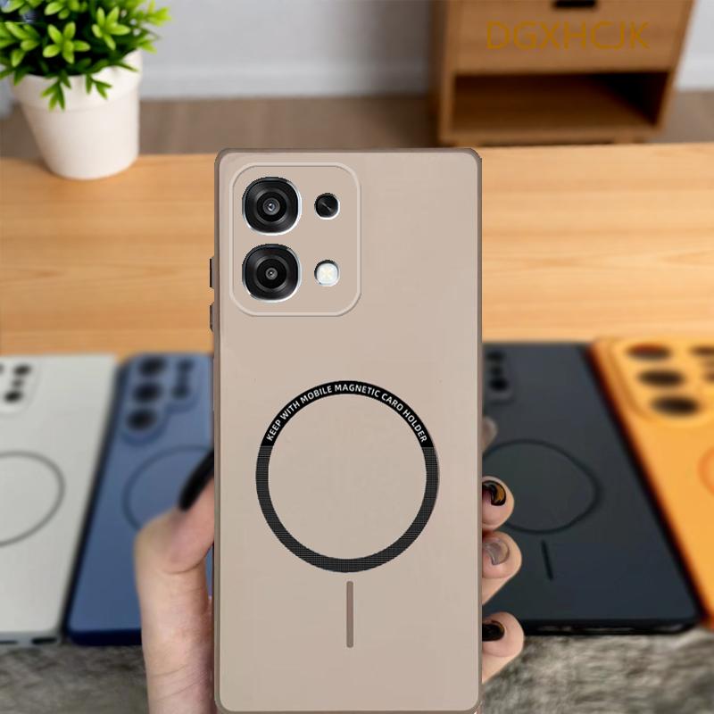 Чехол для OPPO A6 Pro Чехол для телефона Oppo A6 Pro 4G Обложка для OPPO A6 Pro 5G oppo F31 Ударопрочный Цветной Магнитный Жесткий Силиконовая задняя крышка