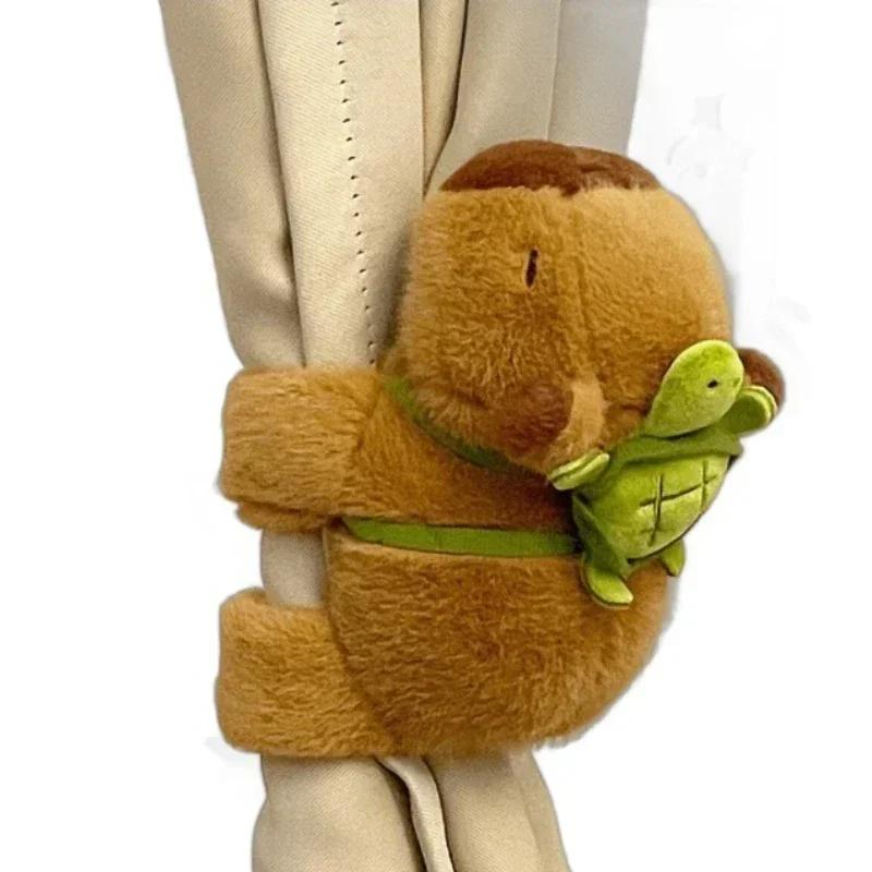 1 шт. Rytanda Capybara Clap Circle Toys Capybara Plush Hand Ring Fun Pop Circles Kids Gift Slap Snap Wrap Band Bracelet