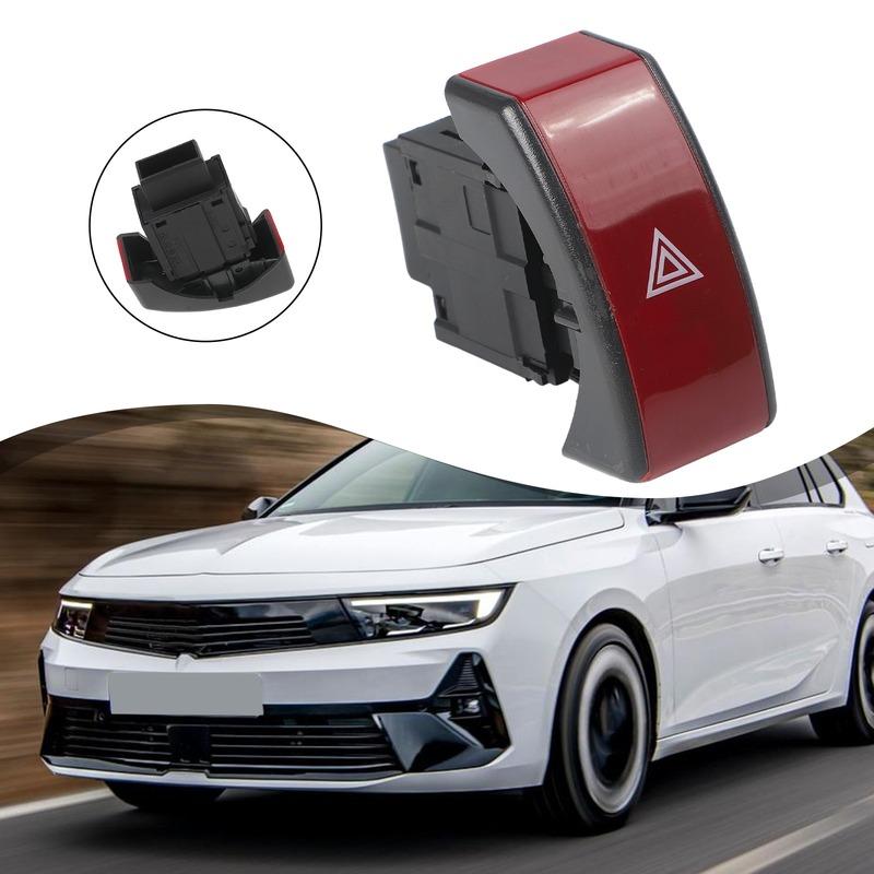Car Repair As Shown Light Switch Double Flasher Practical Design Quality Materials Button Switch Compatible For Opel
