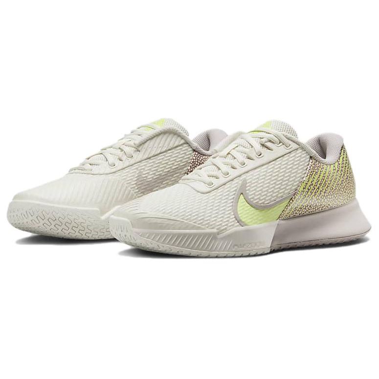 Nike Женские кроссовки для тенниса Air Zoom Vapor Pro 2 HC PRM с низким верхом, серые/белые FB7054-001