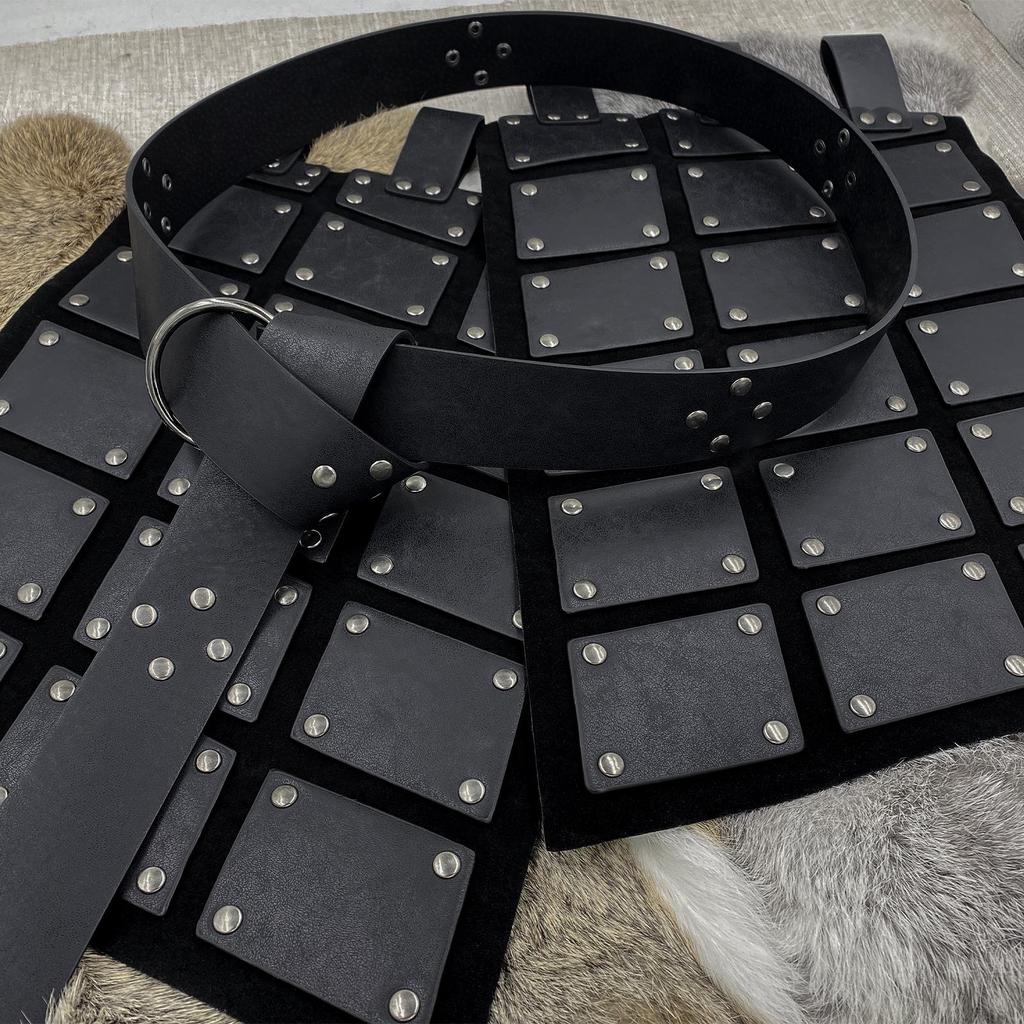 Скандинавский Викинг Тисненая Кожаная Чешуйчатая Броня Косплей Реквизит