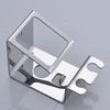 1/2pcs Upgraded Stainless Steel Toothpaste Toothbrush Cup Holder Black Garden Self-adhesive Accesories tandenborstelhouder zwart