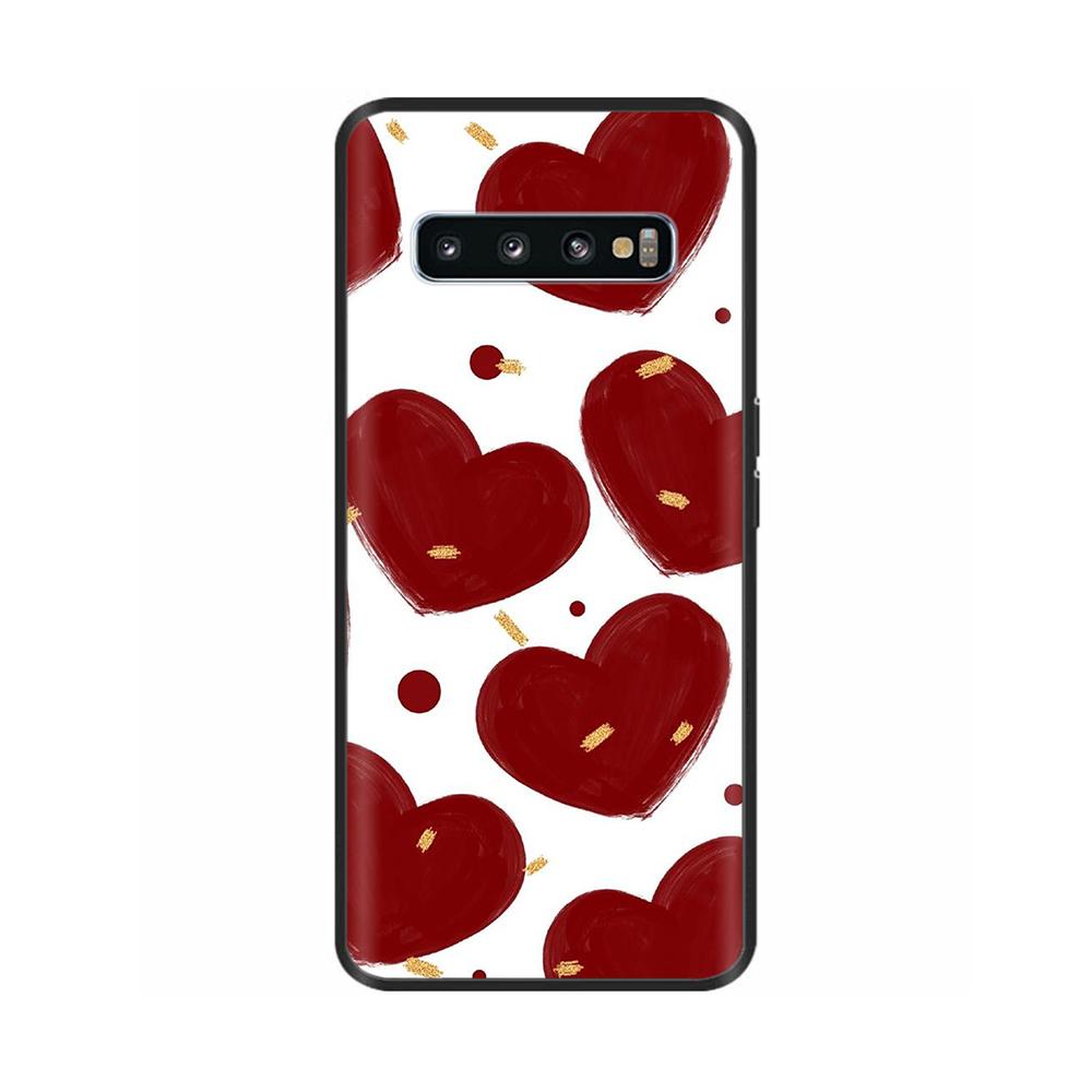 Чехол для телефона Samsung Galaxy S10 Мягкий Гладкий Жидкий Силикон Полная Защита Чехлы Для Samsung S10 Plus S10+ S 10 Задняя Крышка