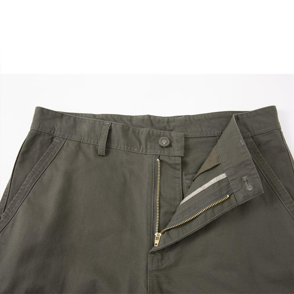 Men's Cross-border Plus Size Work Pants With Multiple Pockets, Casual Pants, Cotton Pants