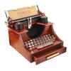 Креативная ретро пишущая машинка музыкальная шкатулка настольный декор для дома и офиса детская игрушка подарок