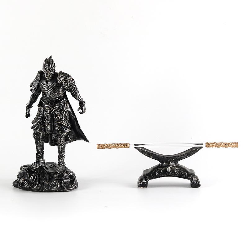 Украшение обезьяны Сунь Укуна, черный миф, победа в битве, Будда, великий мудрец, возвращение, фигурка, детская модель, дом, выставочный зал, украшение