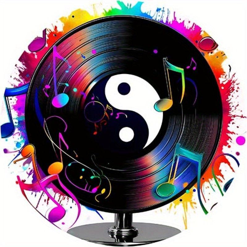 Металлическое настенное искусство Инь-Ян для дома, гостиной, пространства для медитации