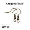 100-200pcs/lot 20x17mm Earring Findings Ear Clasps Hooks For DIY Jewelry Making Accessories Iron Hook Ear wire Jewelry Supplies