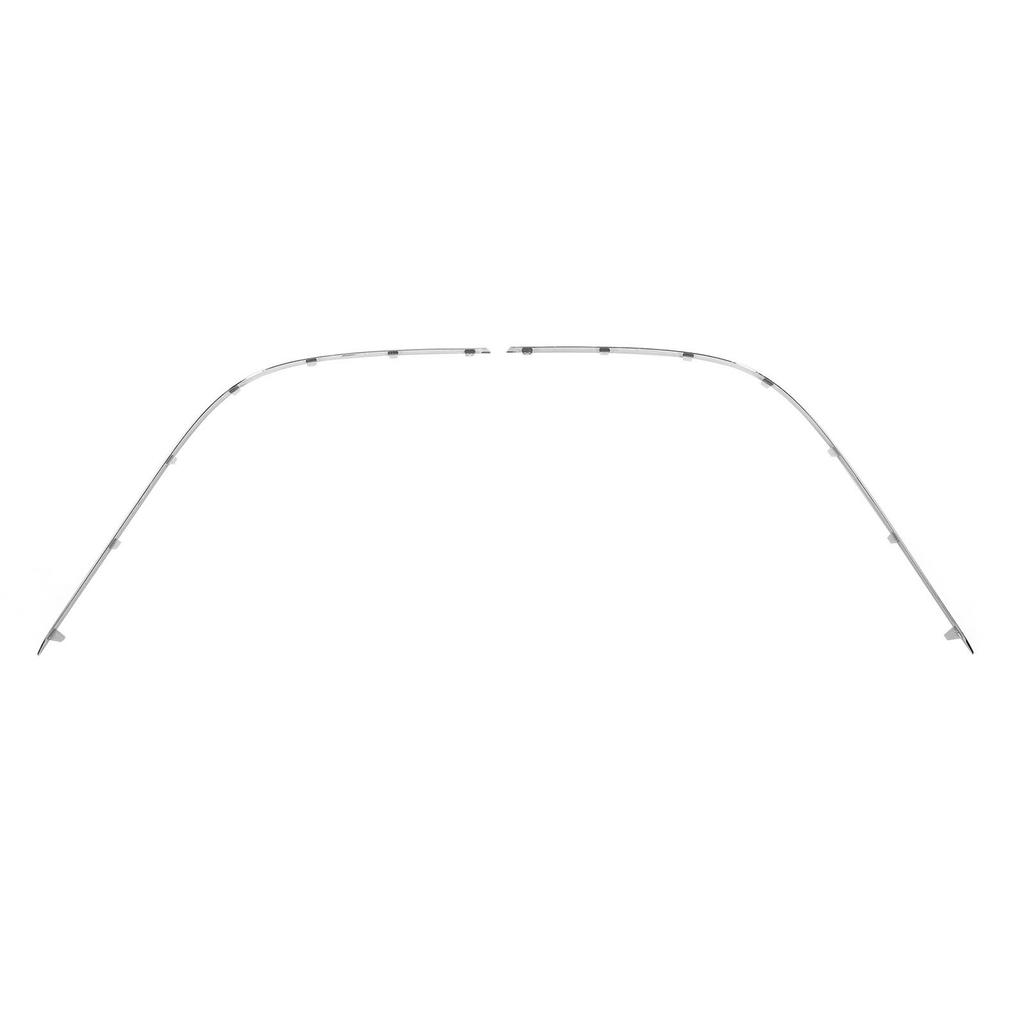 1 Pair Chrome Rear Bumper Moulding Cover Trim 2048852921 Replacement For Benz C‑Class W205 C250 W204 C350