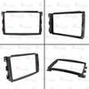 Car Radio Fascias For Mercedes Benz Smart Fortwo W451 2005-2010 9 inch 2DIN Stereo Panel Wiring Harness Power Cord Cable Adapter