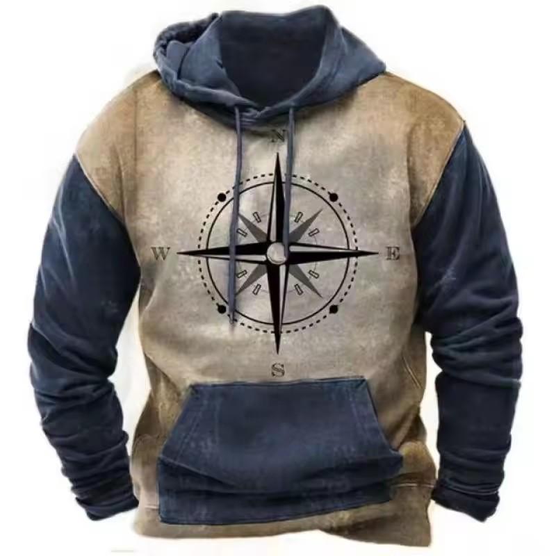 Funny Animal 3D Print Men's Hoodies Hip Hop Trend Y2k Clothes Autumn and Winter Casual Sweatshirts Fashion Pullover Street Tops