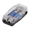 1 In 2 Ways Out Car Audio Modification Fuse Holder with Dust Cover for Yachts Trucks Boats