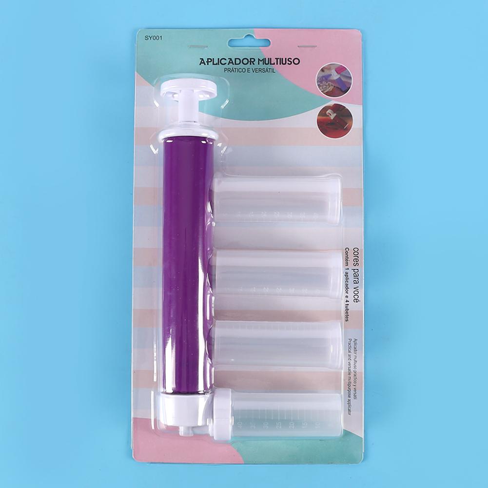 Manual Airbrush for Decorating Cake DIY Baking Cake Airbrush Pump Decorating Tools Cake Spray Tube for Cupcake Cookies Desserts
