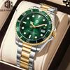 SEA KNIGHT Original Men's Wristwatch Stainless Steel Strap Rotatable Bezel Luminous Date Waterproof Outdoor Activity Watches