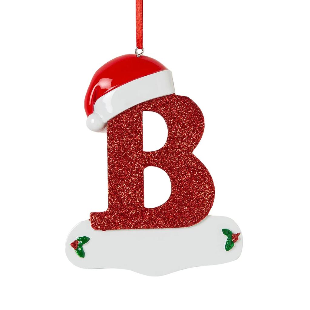 Рождественское украшение подвеска персонализированные рождественские украшения из 26 букв своими руками подвесное украшение на рождественскую елку новый год 2024
