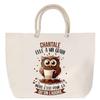 Sac De Plage - PLANETEE - Chantale - Anse Corde - Grand Format - Coton Motif Chouette