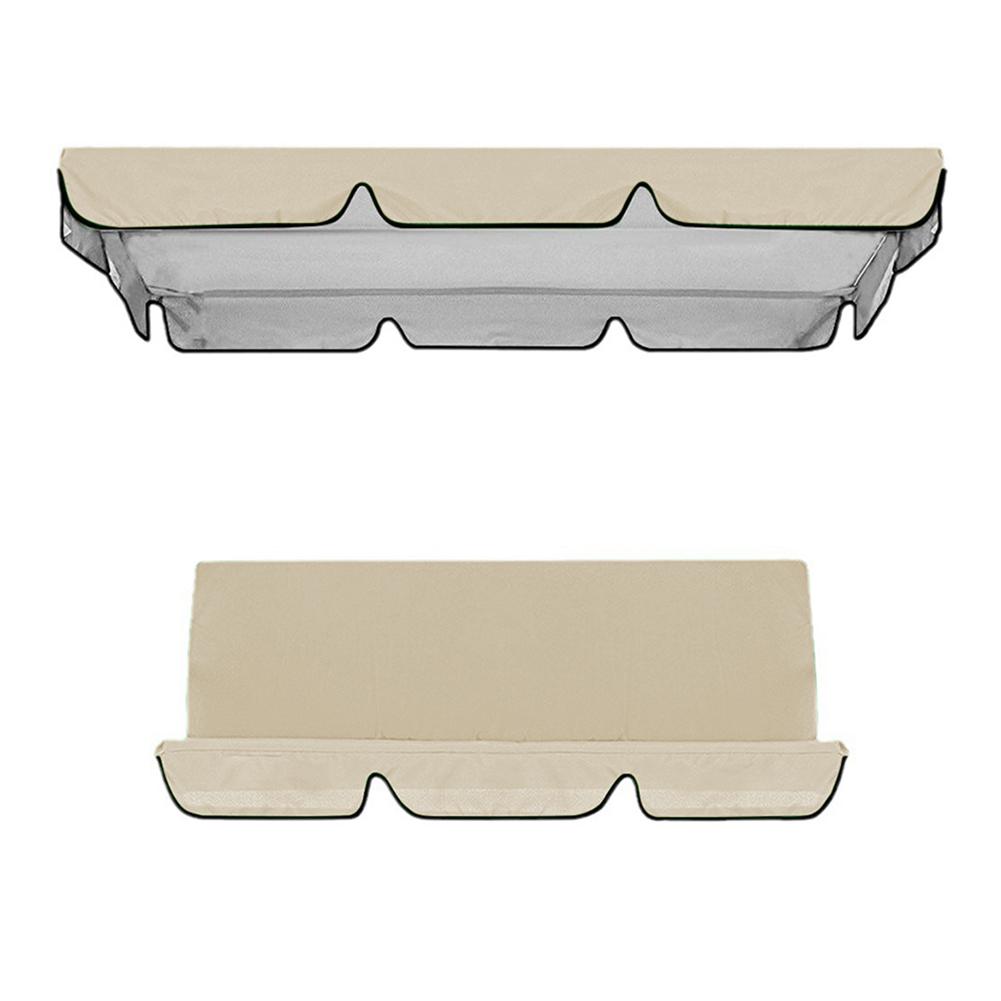 Сменный навес для садовых качелей, водонепроницаемая верхняя крышка для качелей, навес для крыльца, качели для патио, садовые качели на открытом воздухе