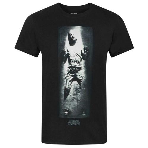 Star Wars Official Mens Han Solo Carbonite T-Shirt
