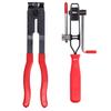 2Pcs CV Boot Clamp Pliers Tool Steel High Hardness Comfortable Handle CV Joint Boot Clamps Pliers