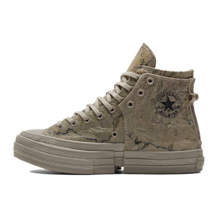 Feng Chen Wang x Converse Chuck 70 2-в-1 Хай Бетонно-серые Унисекс Кроссовки 171838C