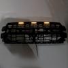 Black Front Bumper Grille Grill Fit Ford F150 2024+ With LED