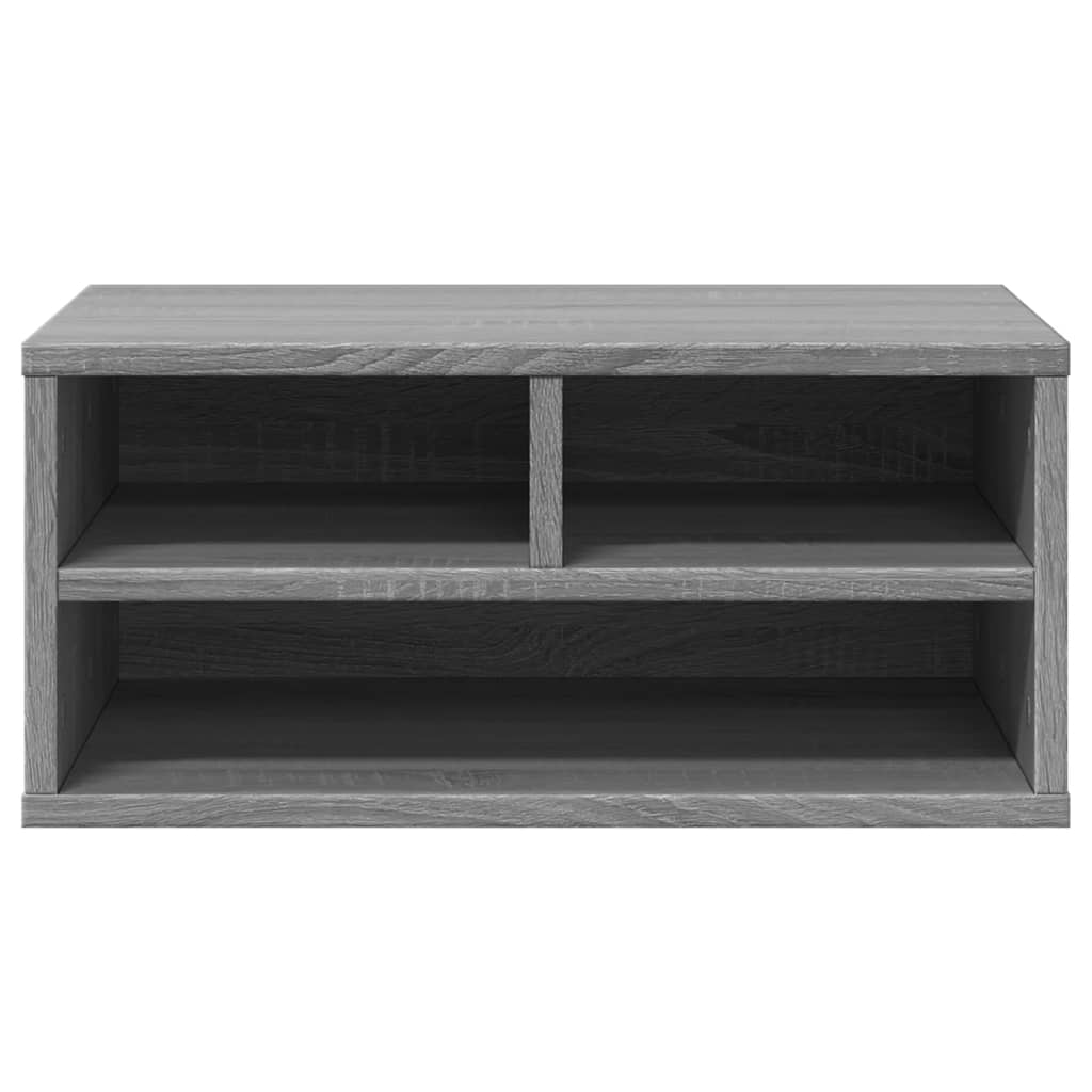 Printer Stand Gray Sonoma 49 x 40 x 22.5 cm Engineered Wood