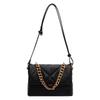 Textured Small Bag 2025 New Fashion Chain Bag Shoulder Bag Women's Messenger Versatile Small Square Bag