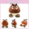 Adorable 6'' Super Mario Bros. Sad Goomba Stuffed Plush Doll Toy For All Ages