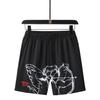 Men's Sports Shorts, Cropped Shorts, Men's Embroidered Casual Versatile Loose Fit Shorts