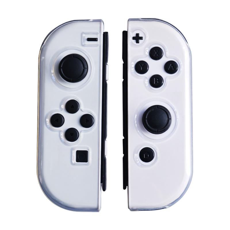 Силиконовый чехол из ТПУ для контроллера Nintendo Switch OLED с аксессуарами Joy-Con и колпачком для стика