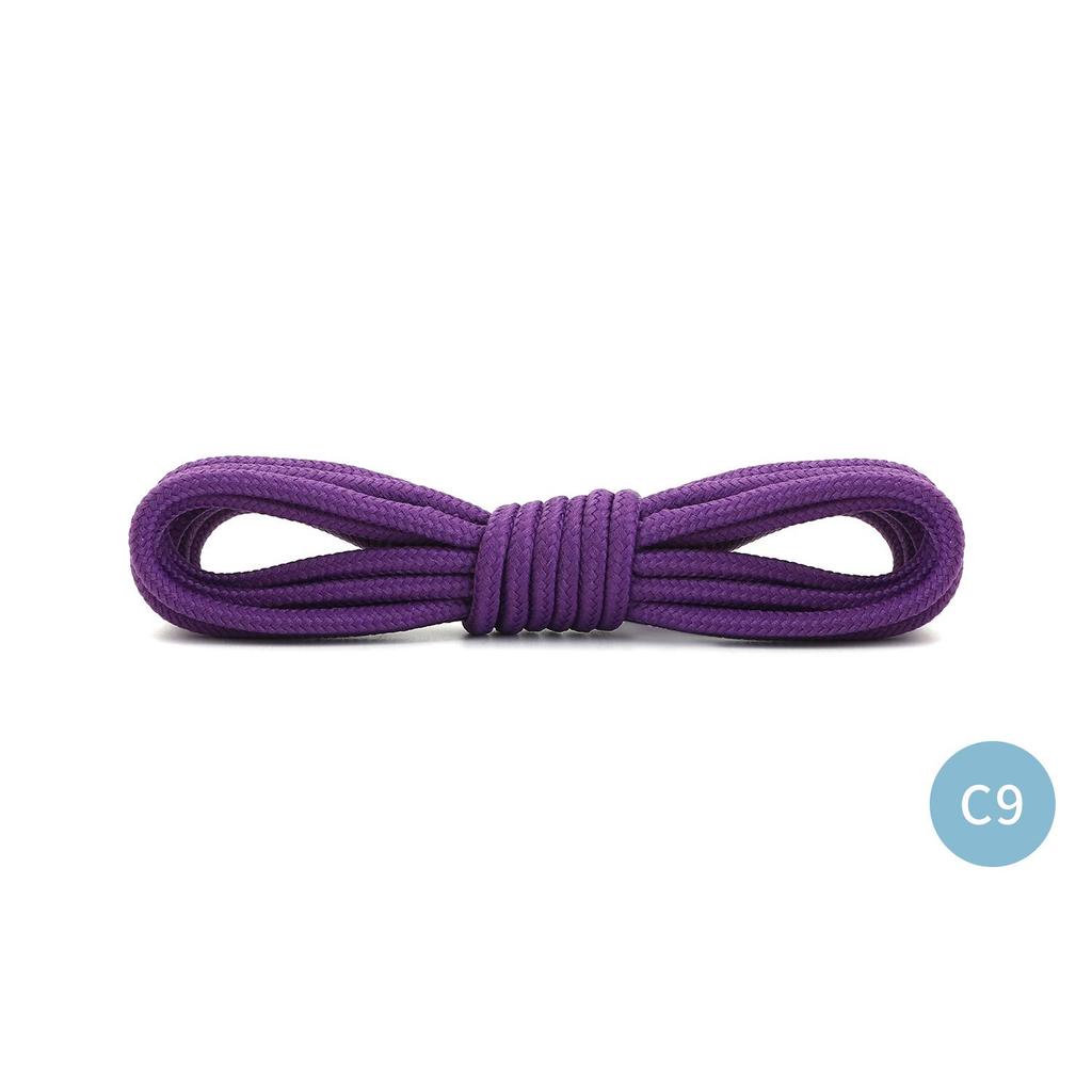 Круглые полиэстеровые цветные шнурки 4 мм для Flyknit, обуви для скейтбординга, кроссовок AJ, обуви для хайкинга и шнурков для шляп/брюк