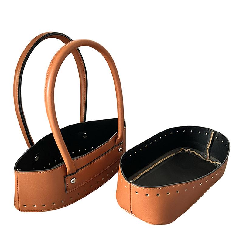 2 шт./компл. кожаная сумка дно крючком сумка своими руками тоут ручки швейные принадлежности плетение сумок аксессуары