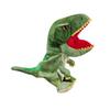 Ledmomo Dinosaur Hand Puppet, Realistic Tyrannosaurus Plush Toy for Fingers, Pretend Play with Openable Mouth, Random Colors