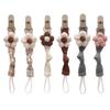 Easy To Use Pacifier Clip Comfortable & Safe Pacifier Hold Functional Nipples Chain Practical Baby Essential for Kids