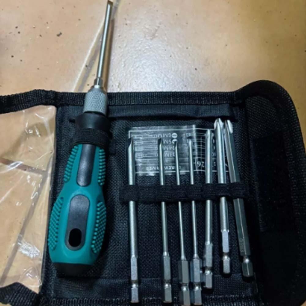 Набор отверток с магнитным наконечником, рукоятка с возможностью пробивания, шлицевая отвертка, ремонт бытовой техники
